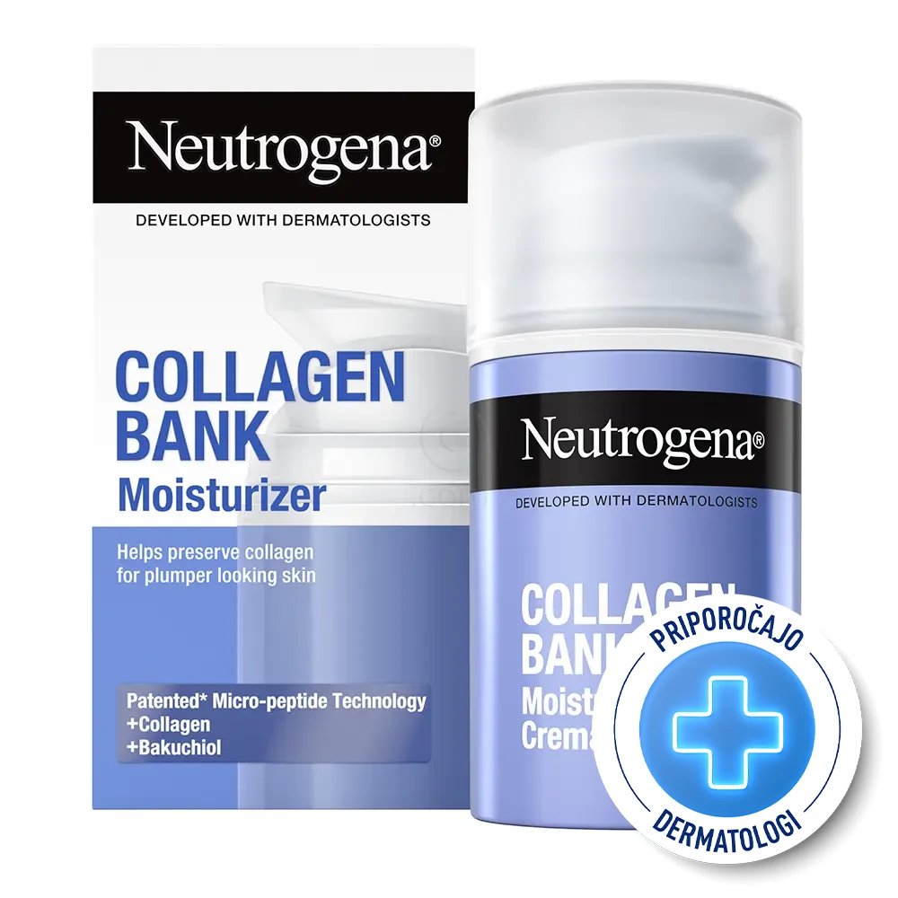 Neutrogena Collagen Bank Moisturizer, nočna vlažilna krema (50 ml)
